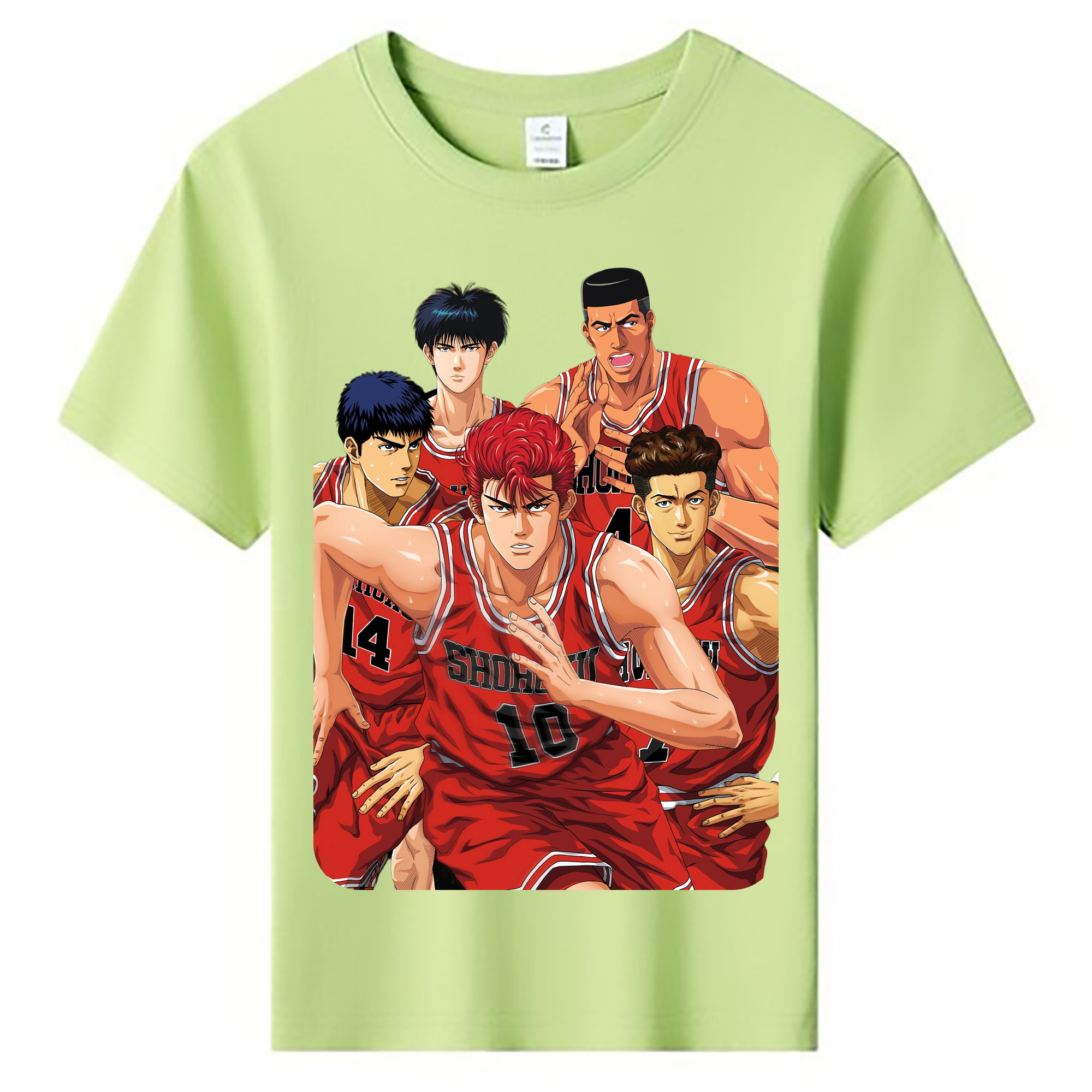 （画像用） SLAM DUNK／スラムダンク 綿100％キッズTシャツ（フロントプリント）